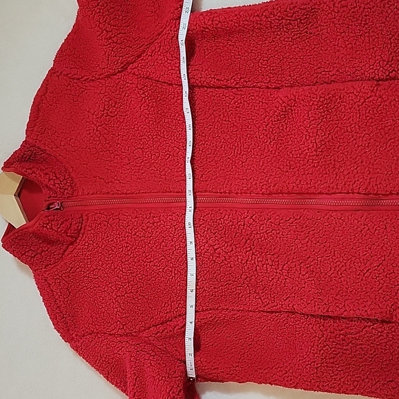 JF RED TEDDY JACKET XL - Picture 11 of 12